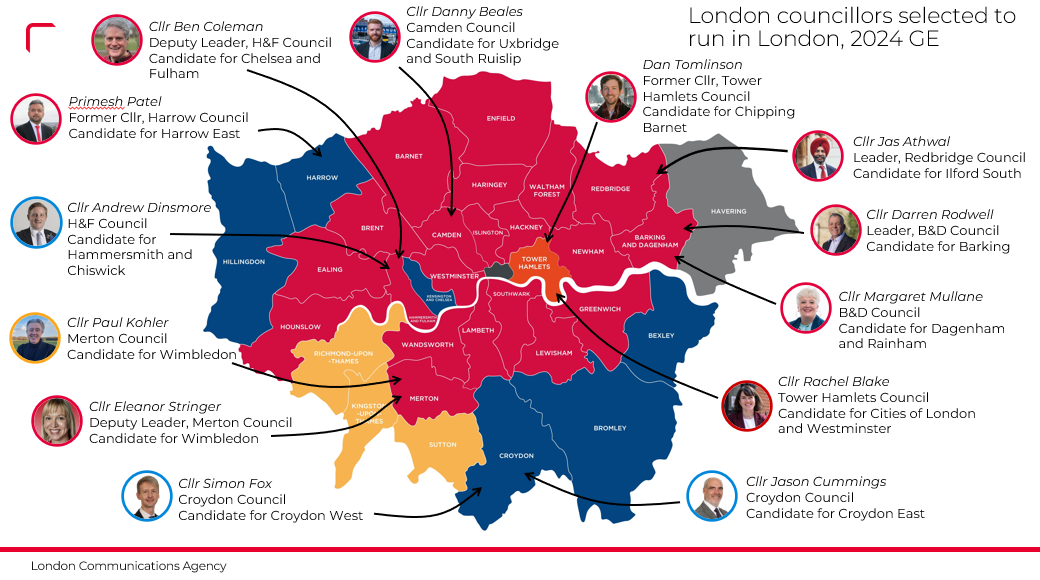 Councillors map