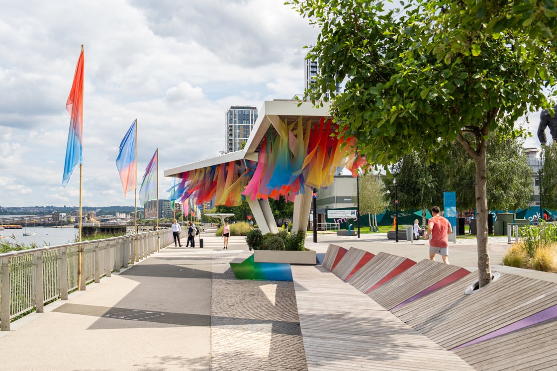 Kitty Joseph Chromatic River Walk at Greenwich Peninsula (c) Vivid Squad (9)