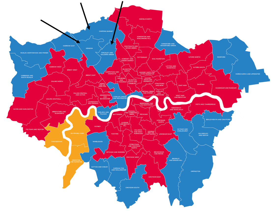 barnet map